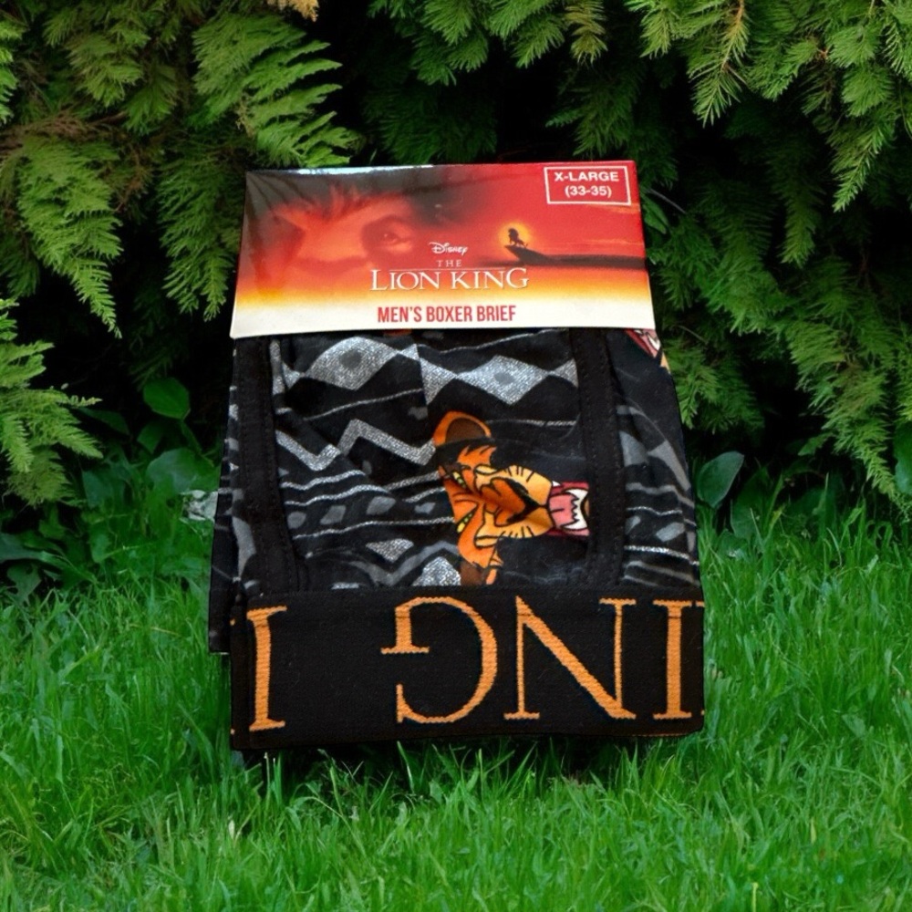 Disney Lion King Men's Boxer Brief - XL 33-35